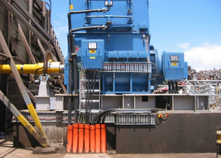 Illustration for article titled The World's Biggest Auto Shredder Eats 450 Cars an Hour